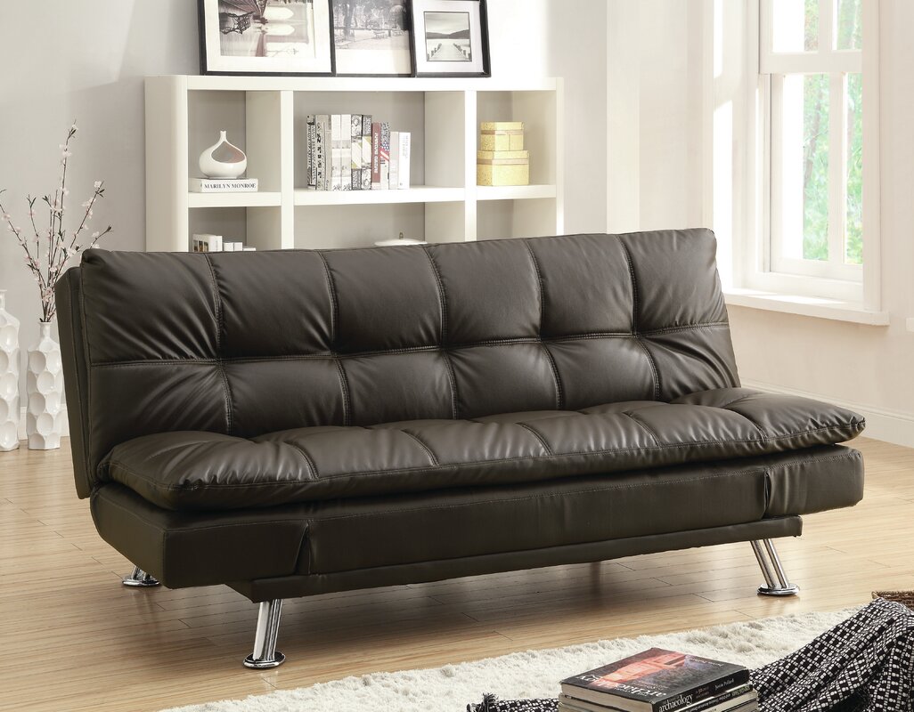 wildon home leather sofa